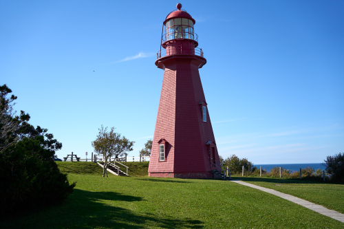 Eau,Phare,Saison,Été,MRC Haute-Gaspésie,Région,La Martre,Jour,Temps